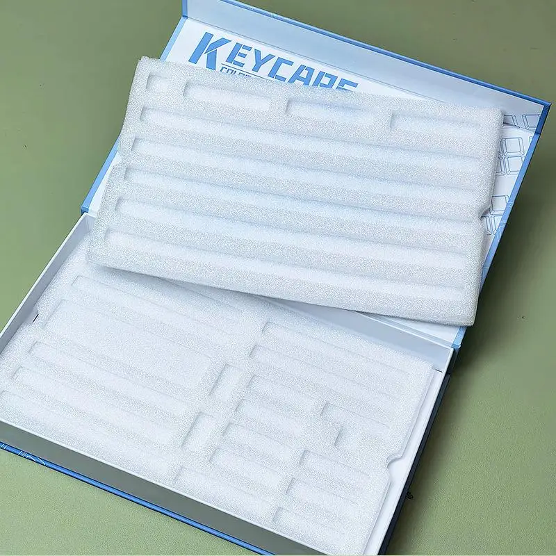 علبة صندوق تخزين Keycap لوحة المفاتيح الميكانيكية Keycap صندوق عرض شفاف مقاوم للغبار #3