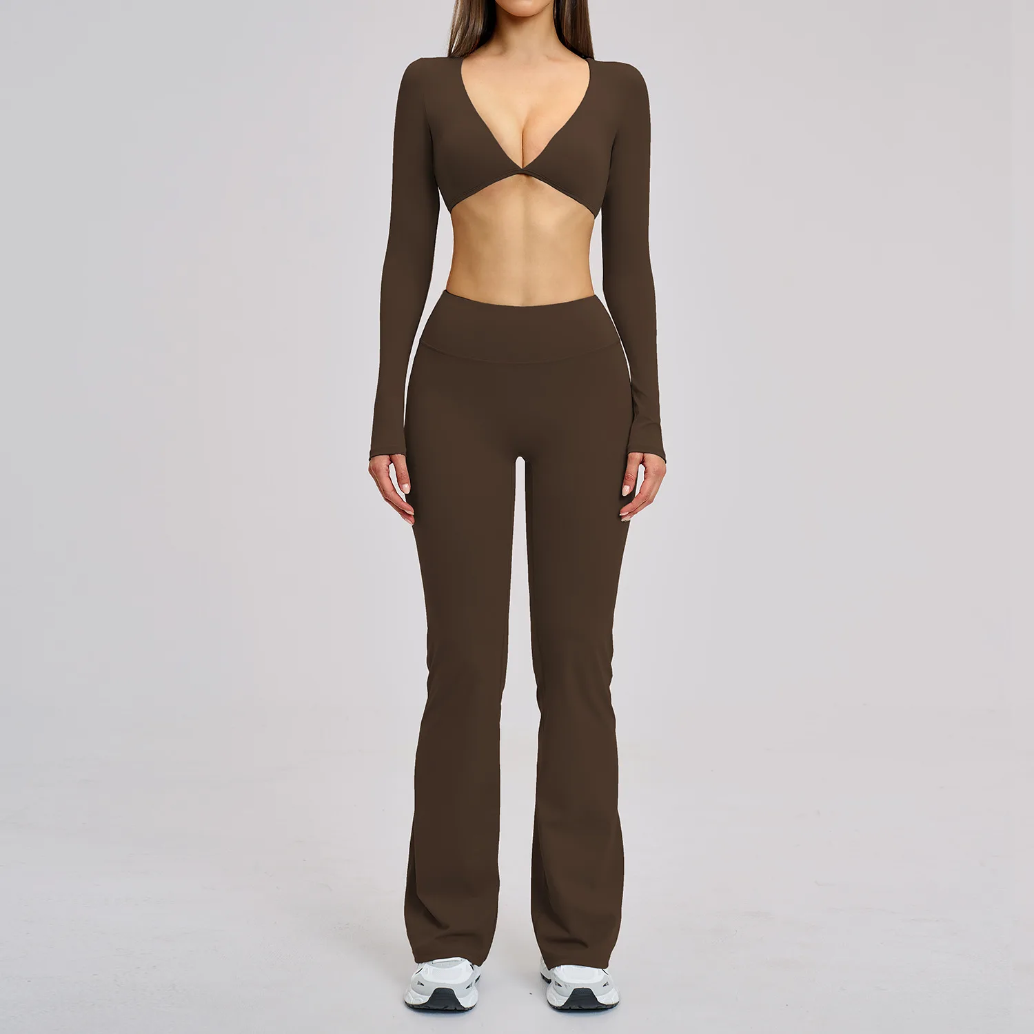 yoga-set-2pcs-women-outfits-sportswear-workout-clothes-athletic-wear-gym-legging-fitness-bra-crop-top-long-sleeve-sports-suits