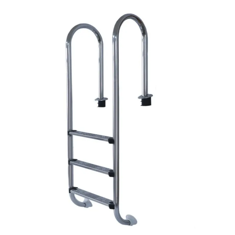 

2 Steps 3 Steps 1.0 cm 1.2cm Thickness Stainless Steel Swimming Pool Ladder