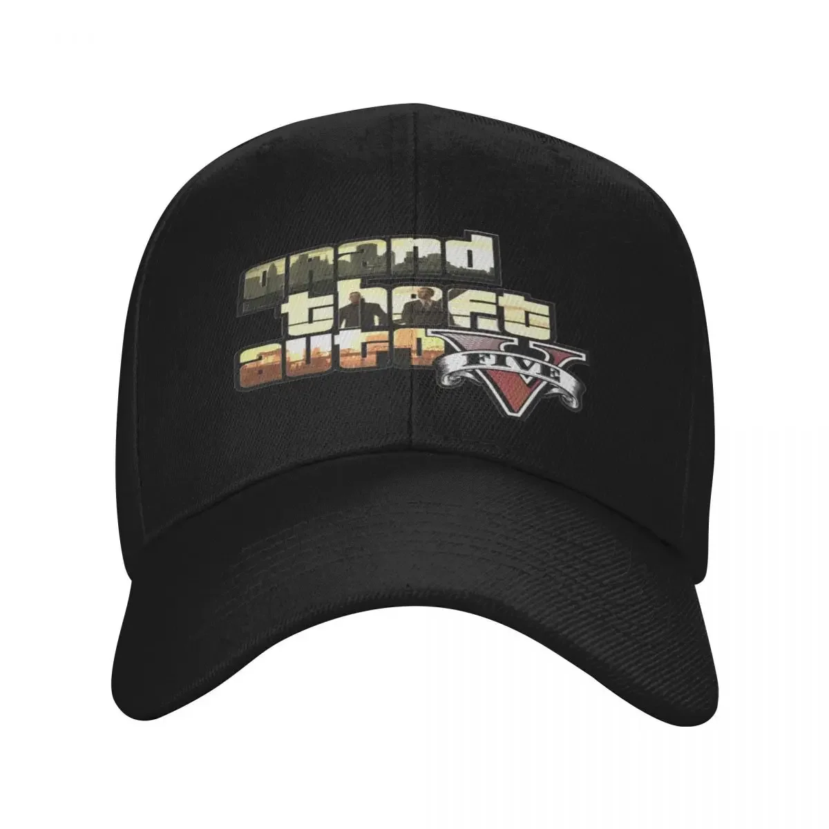 Gta 5 Logo 1254 Sun Cap Caps Men Hats Woman Baseball Caps Caps For Men Summer 2024 Man Hat Baseball Cap