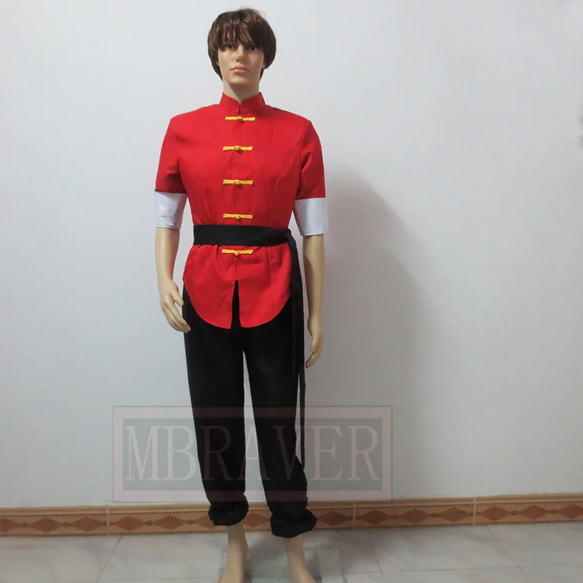 Ranma 1/2 Ranma Saotome Cosplay Costume Halloween Christmas Custom Made Any Size