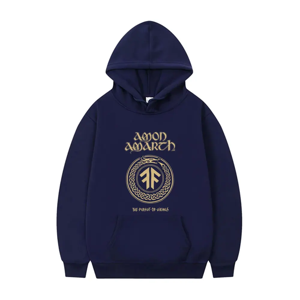 Rock Band Amon Amarth felpa con cappuccio The purse of Vikings felpa Twilight of The Thunder God felpe con cappuccio moda maschile Cool Pullover