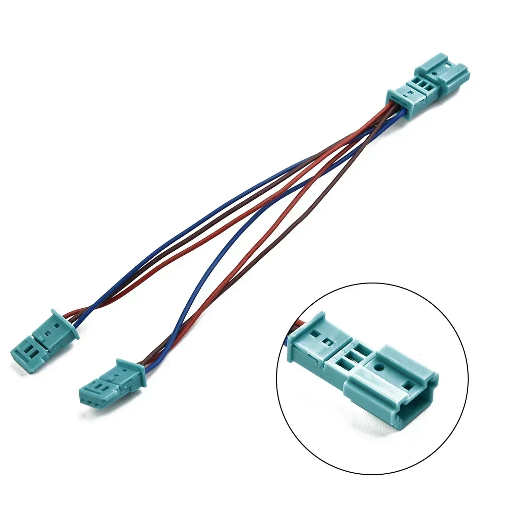

3 Pin Y Cable Connector Cupholder LED Ambient Light AC/Radio Adapter For BMW F30 F31 F80 Car Electronics Accessories