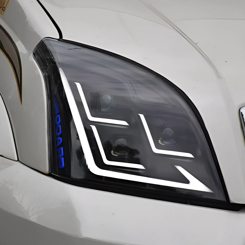 

Car Front Lamps for Toyota Prado 2004-2009 LED Auto Headlight New Upgraded Three Projector Lens Dynamic Hot Sale Accessories