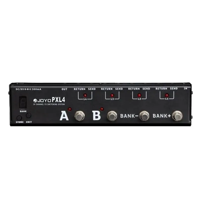 jo yo PXL4 Electric Guitar Single Piece Effector Marshalling Box Programming Portable Controller