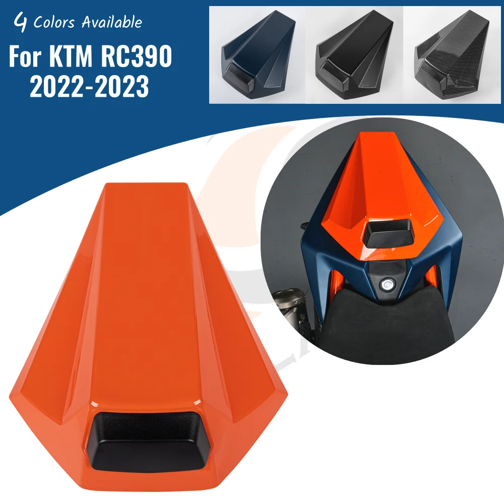 RC 390 Rear Pillion Passenger Seat Cover Fairing Cowl Styler Spoiler for KTM RC390 2022 2023 2024 Motorcycle Accessories