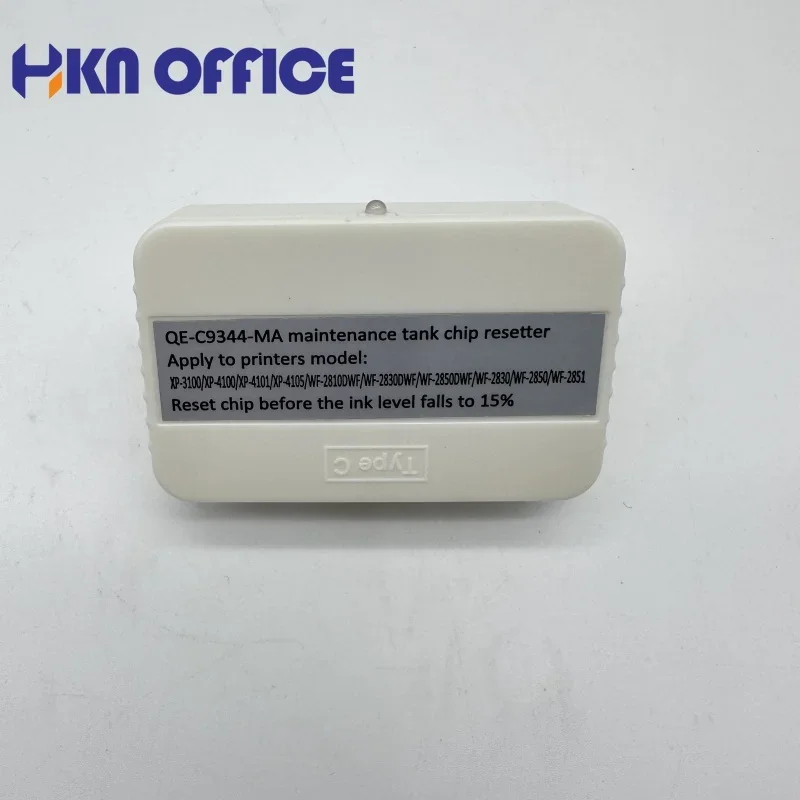 

2X C9344 Maintenance Box Tank Chip Resetter For Epson L5590 L3550 XP-2200 XP-2205 XP-3200 3205 4200 4205 WF-2910 WF-2950 2930