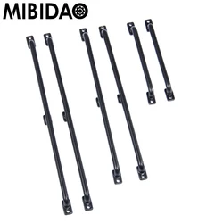 MIBIDAO 2Pcs Simulation Metal Railing Handrail 70/130/145mm for TRX-4 SCX10 D90 1/10 RC Model Truck Car Shell Body Upgrade Parts