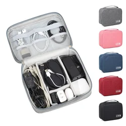 1Pcs Storage Box Multi-function Storage Bag Charger Data Cable Bags to Pack Products Portable Organizer Hand Home Organization