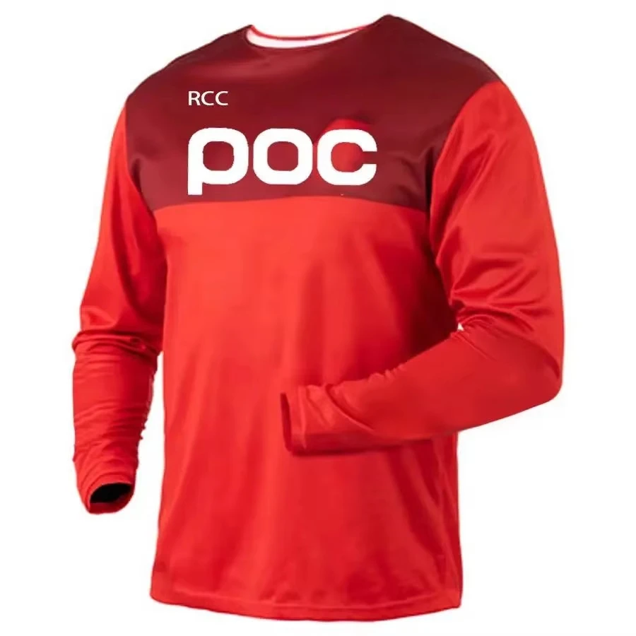 MTB Downhill Mountainbike Langarm-Radtrikot, Familien-Partnerlook, schnelltrocknend, Offroad-Fahrrad-Sporttrikot – Detail 9