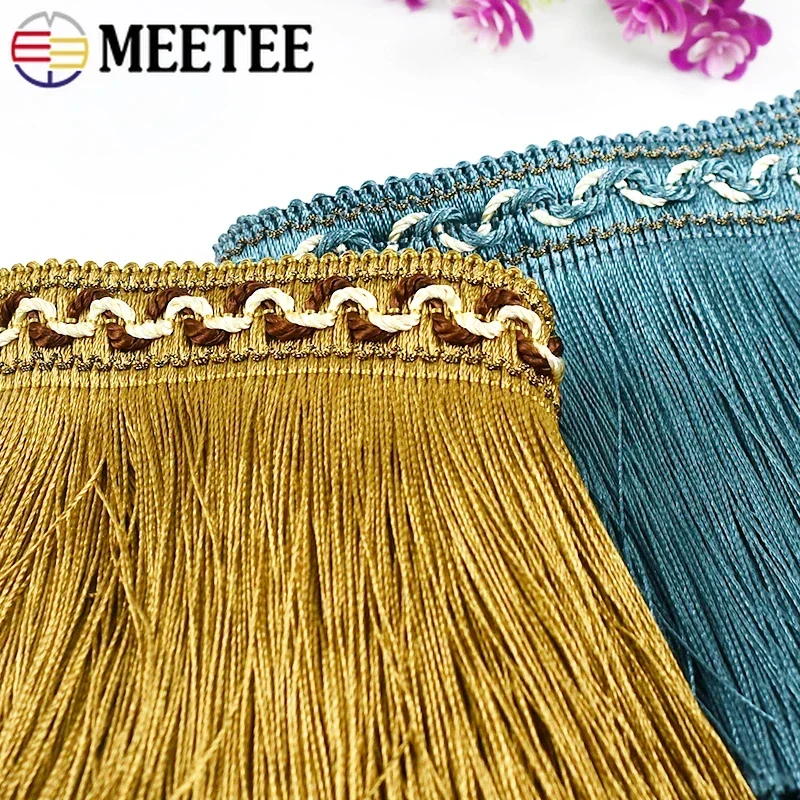 1/2M Tassel Fringe For Garment Lace Trim Band Curtain Home Textile Ribbon Tassels Dresses Trimming Fringes DIY Sewing Accessorie
