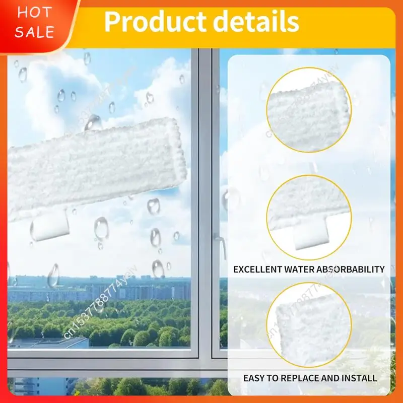 ل Karcher WV1 WV2 WV5 WV7 آلة تنظيف النوافذ رذاذ زجاجة النايلون ملصق و وسادة الممسحة استبدال مرفق A62X