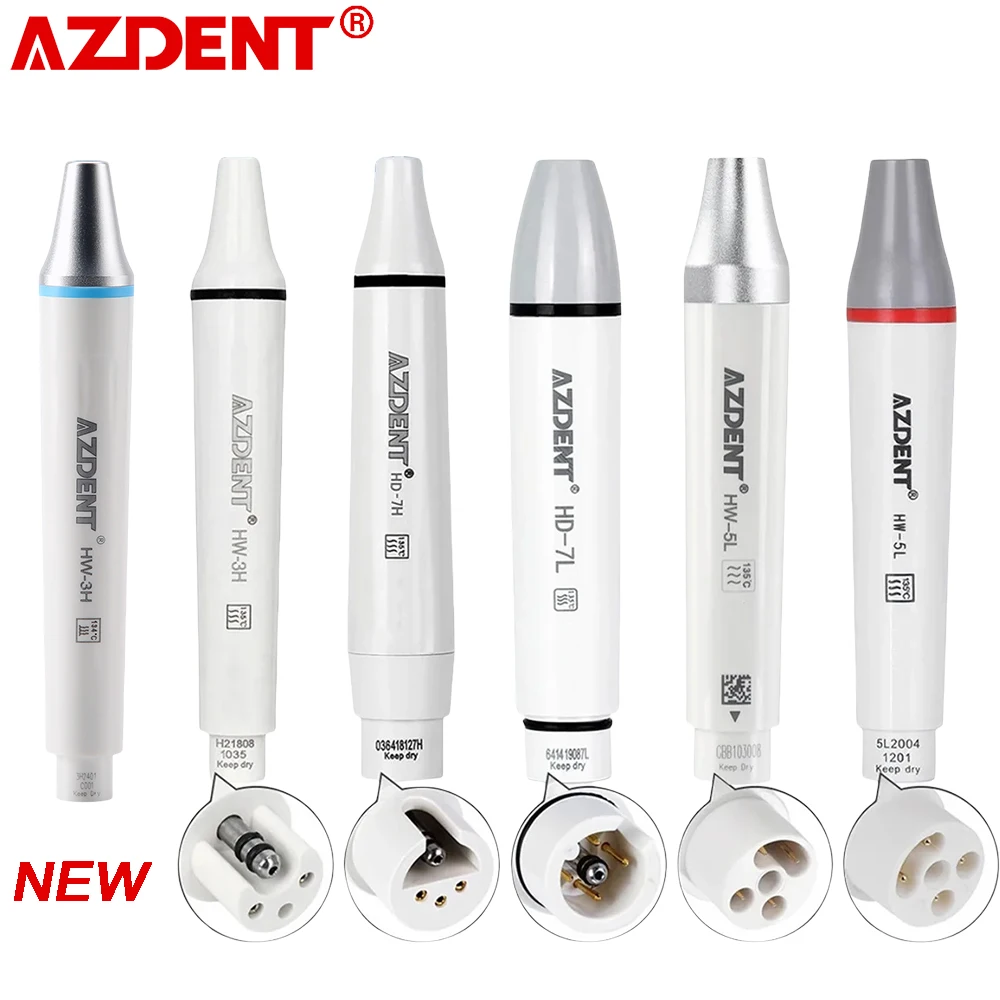 

AZDENT Dental Plug-in Scaler Handpiece fit for Woodpecker EMS SATELEC VRN Ultrasonic Piezo Scalers Dentistry Tools