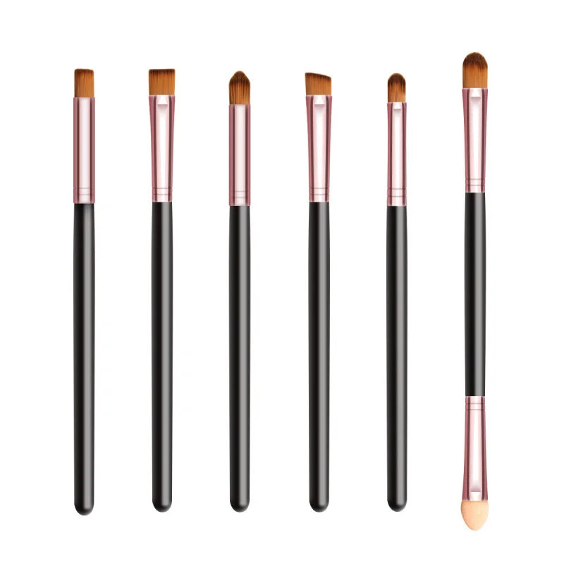 

Small Six Eye Makeup Brush Eye shadow brush Eyebrow brush Lip brush Beauty Set
