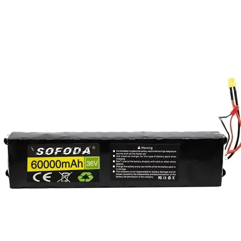 Imagem -04 - Bloco Recarregável da Bateria de Lítio 10s3p 500w 36v 60ah 18650 Poder Superior para Bicicletas Alteradas Trotinette Veículo Elétrico com Bms Xt3