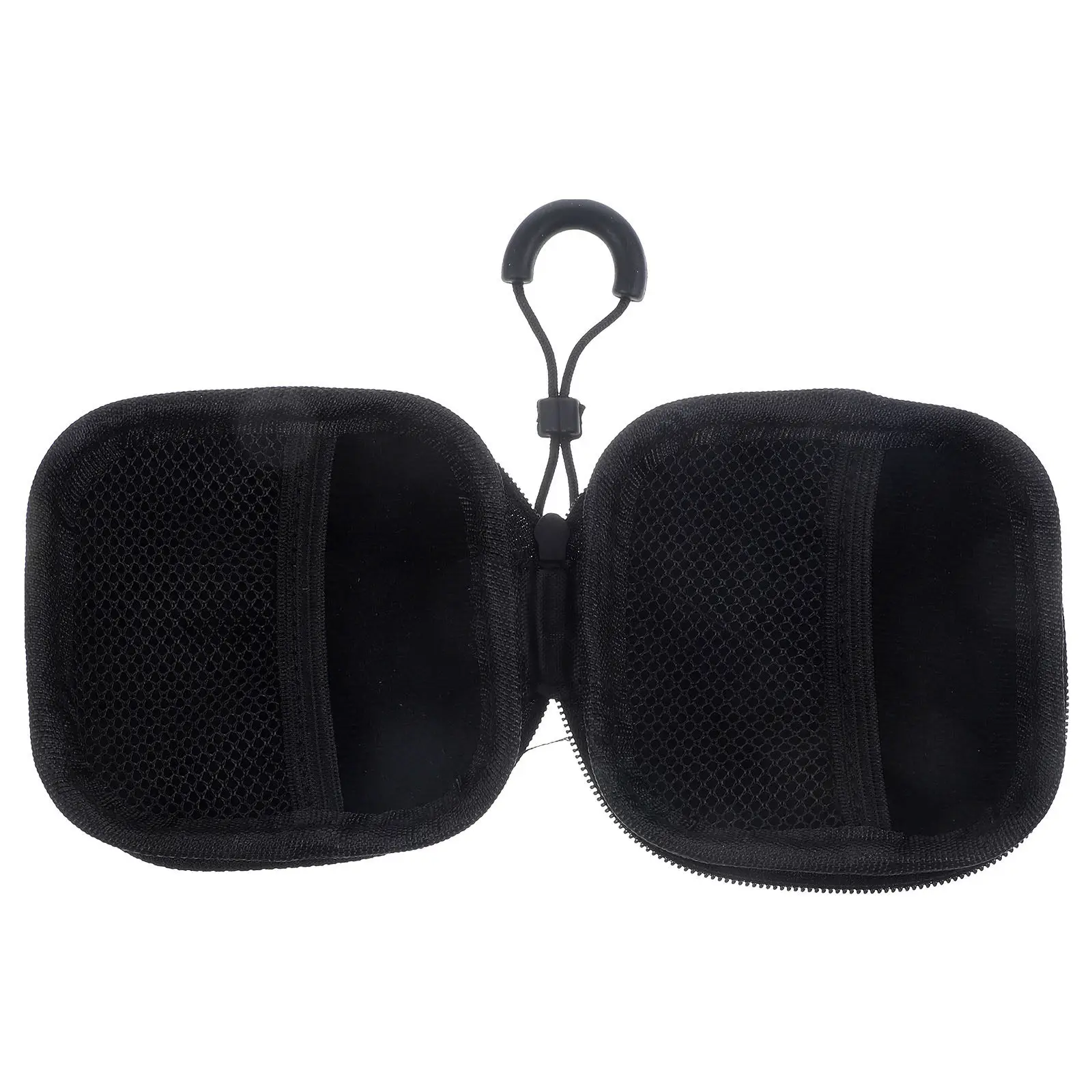 

Eva Oxford Cloth Earbud Case Portable Electronics Organizer Travel Pouch for Earphones Cables Chargers Wireless Earbuds Cord