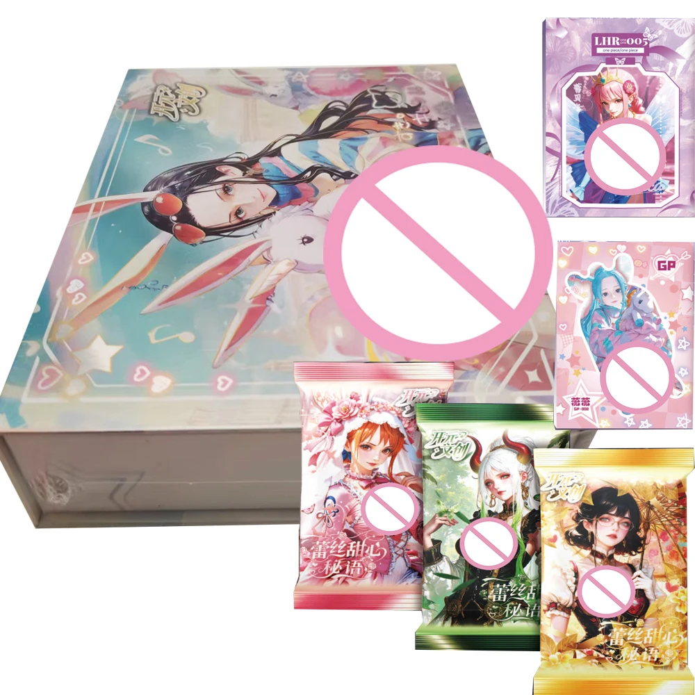One Piece Fantasy Hot-blooded Battle Anime Collection Cards Fans' Favorite Enchanting Characters Peripheral Stylish Cards Gifts