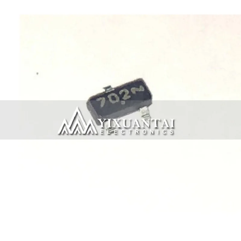100PCS/LOT     2N7002LT1G 2N7002 702 SOT-23 N-channel 60V 115mA SMD MOSFET  SMD    Original New