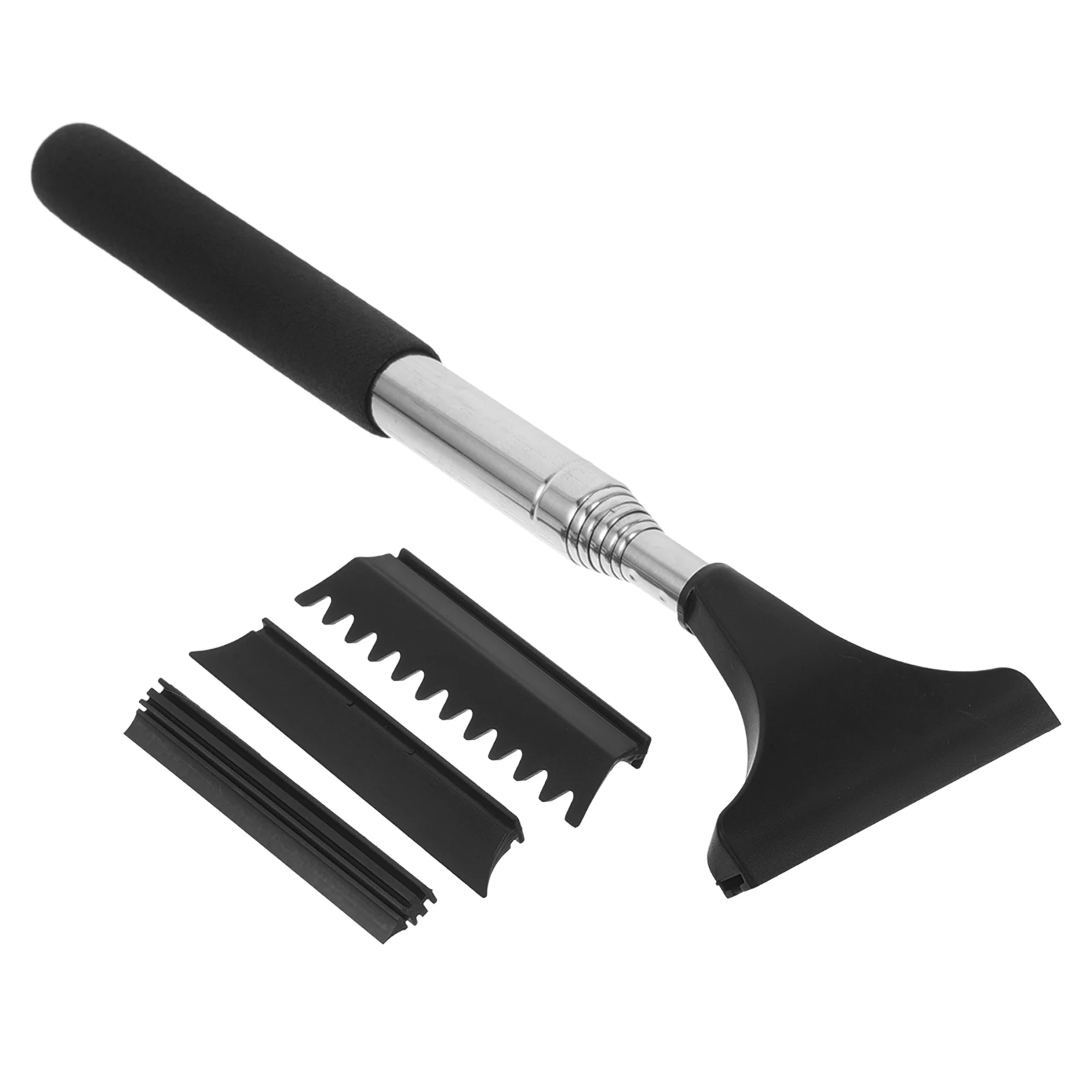

Car Rearview Mirror Wiper Snow Removal Tool Shovel Extendable Squeegee Metal Car Mirror Water Fog Proof Ice Scraper Snow Brush