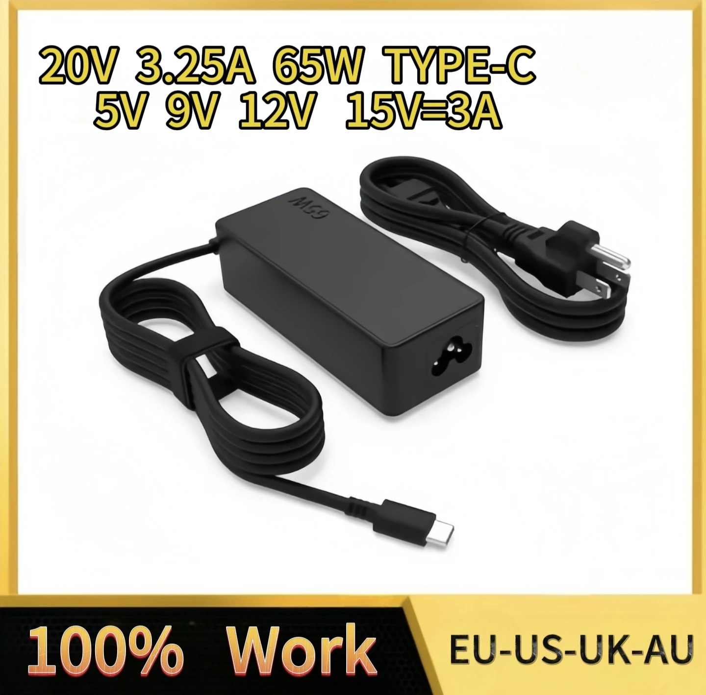 

20V 3.25A 65W Universal USB Type C Laptop Mobile Phone Power Adapter Charger for Lenovo Asus HP Dell Xiaomi Huawei Google