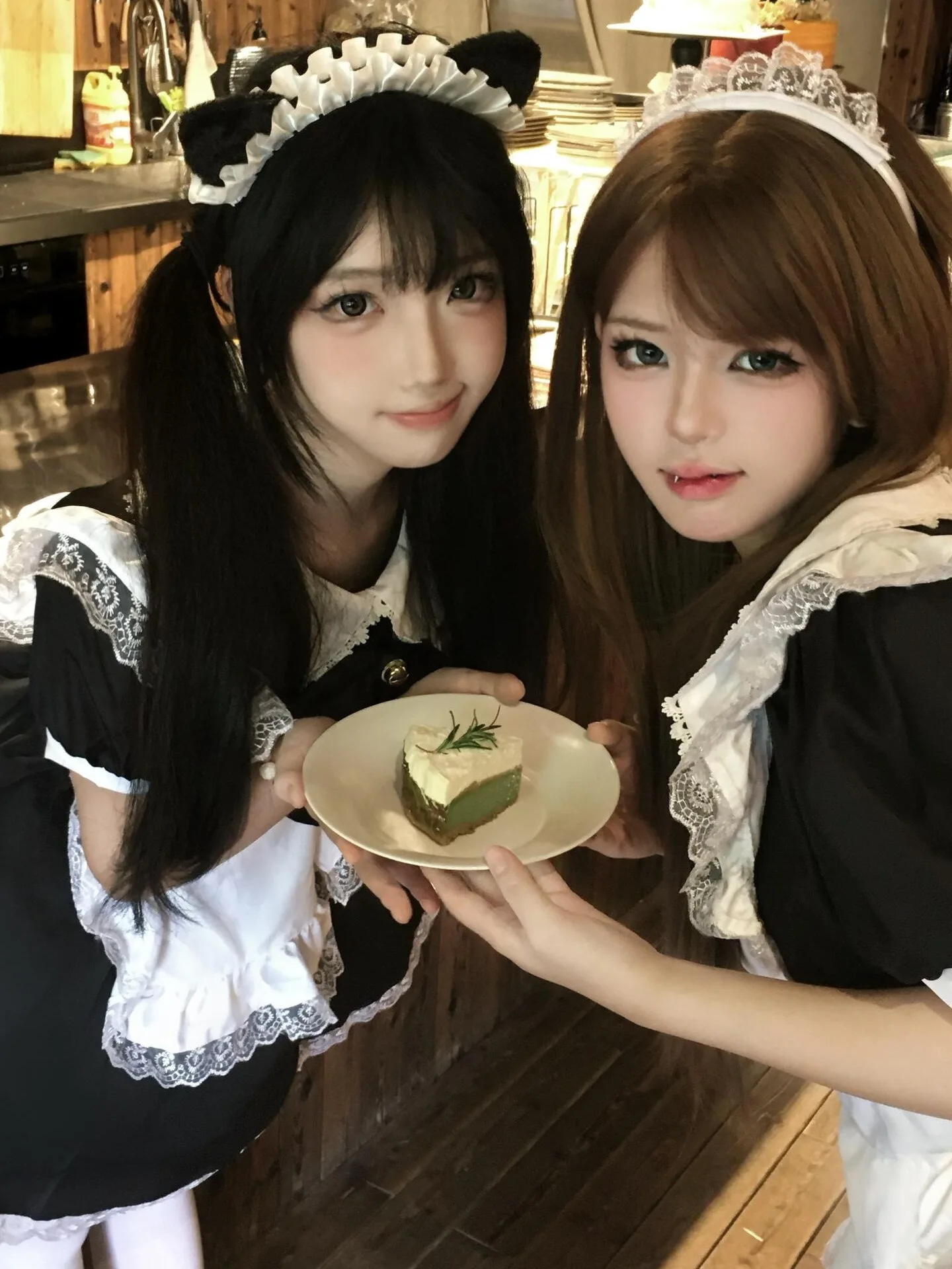 

Милый наряд горничной, костюм на Хэллоуин, комплект Spicy Girl Lolita Dr orm School orm Sle Fem Servant Ensemble