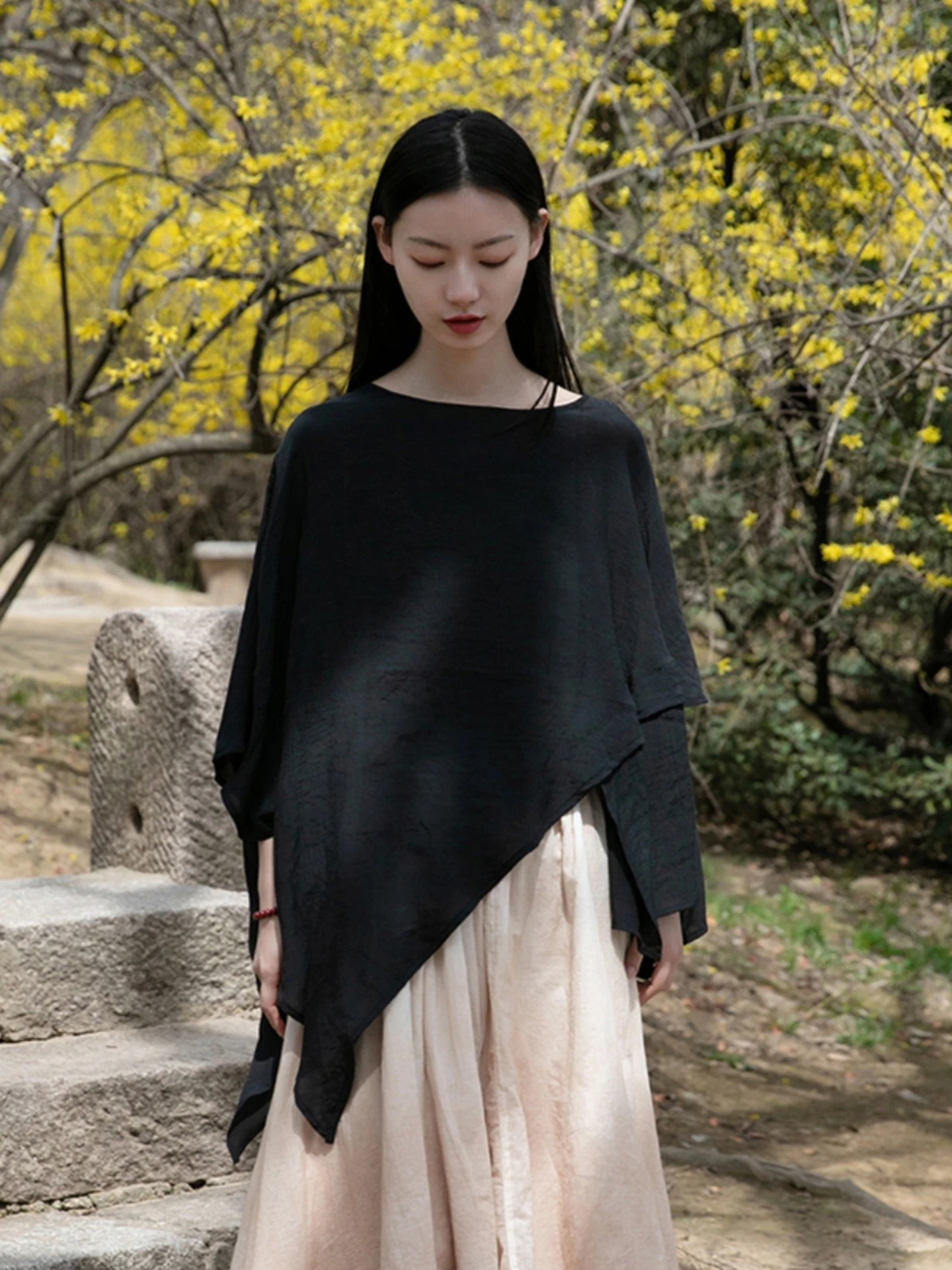 Women's Summer 2026 New Artistic Versatile Sun Protection Clothing  Thin Outerwear with Skirt Matching Regular Sleeve