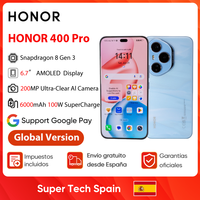Honor 400 Pro 5g Smartphone 6.7′′ Amoled Snapdragon 8 Gen 3 Magicos 9.0 200Mp Ai Ultra Hd Lens 6000Mah 100W Supercharge Esim