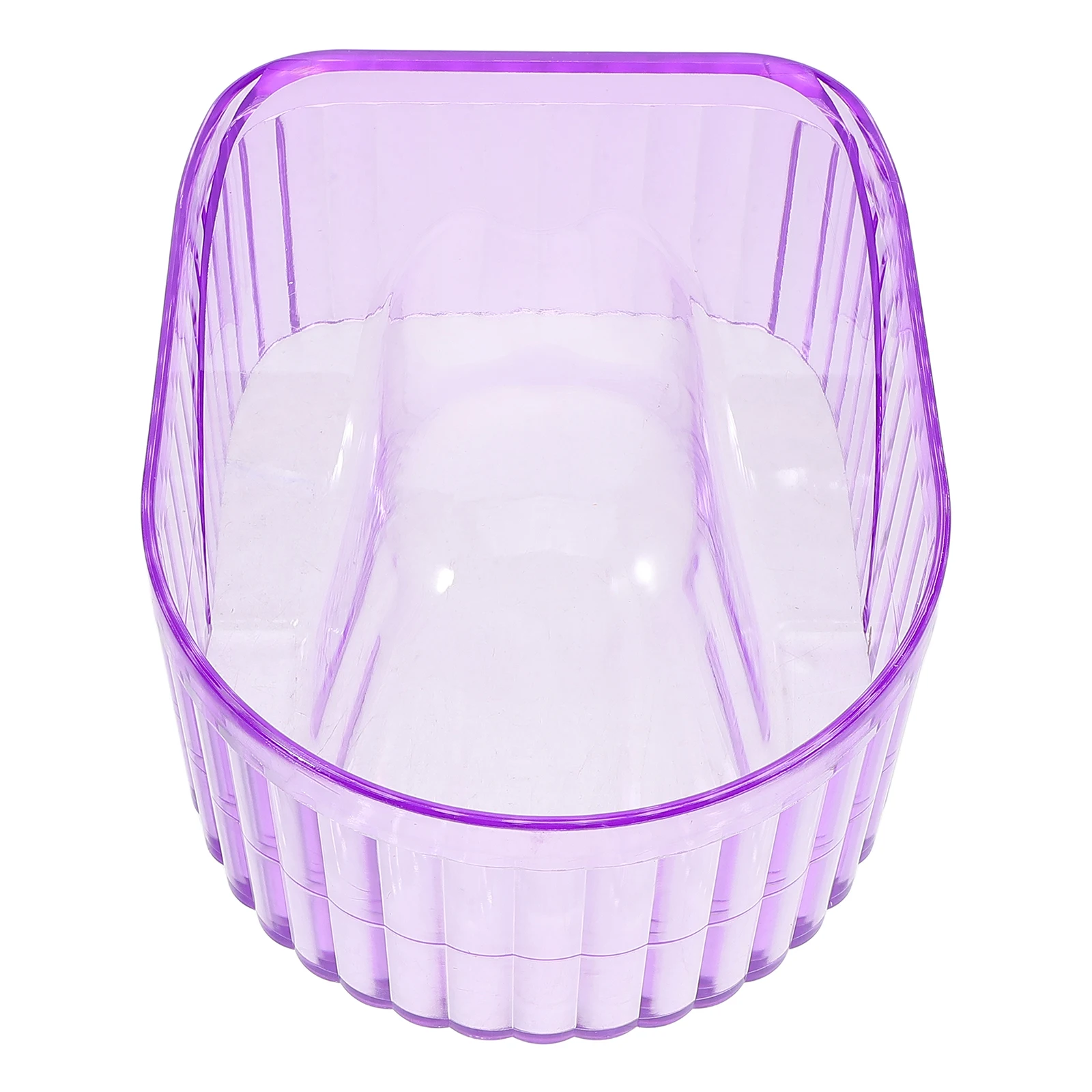 

Nail Soaking Bowl Purple Durable Plastic Manicure Soak Off Bowl Professional Nail Polish Remover Acrylic Gel Dip Powder Removal