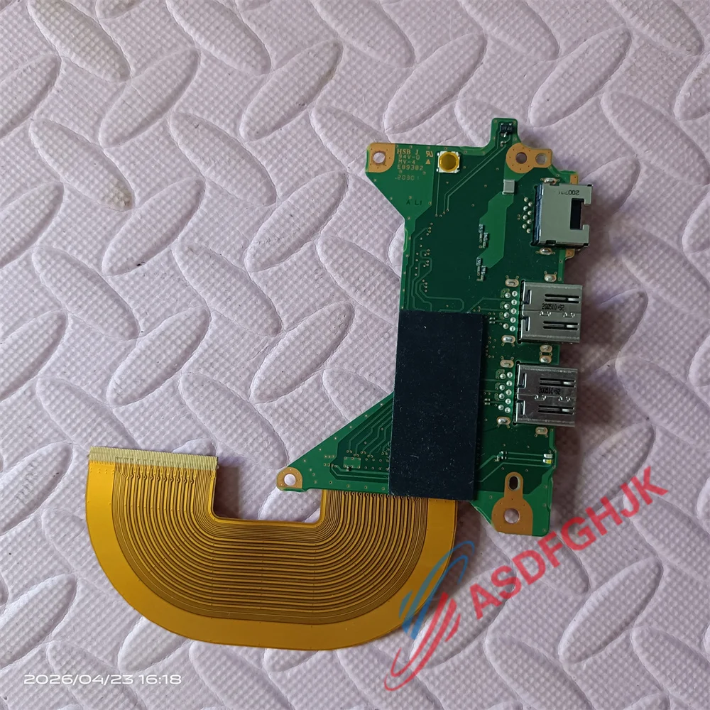 For Toshiba G83 X30L power on switch small board USB board Ethernet port small board A4554A with ribbon cable tested OK