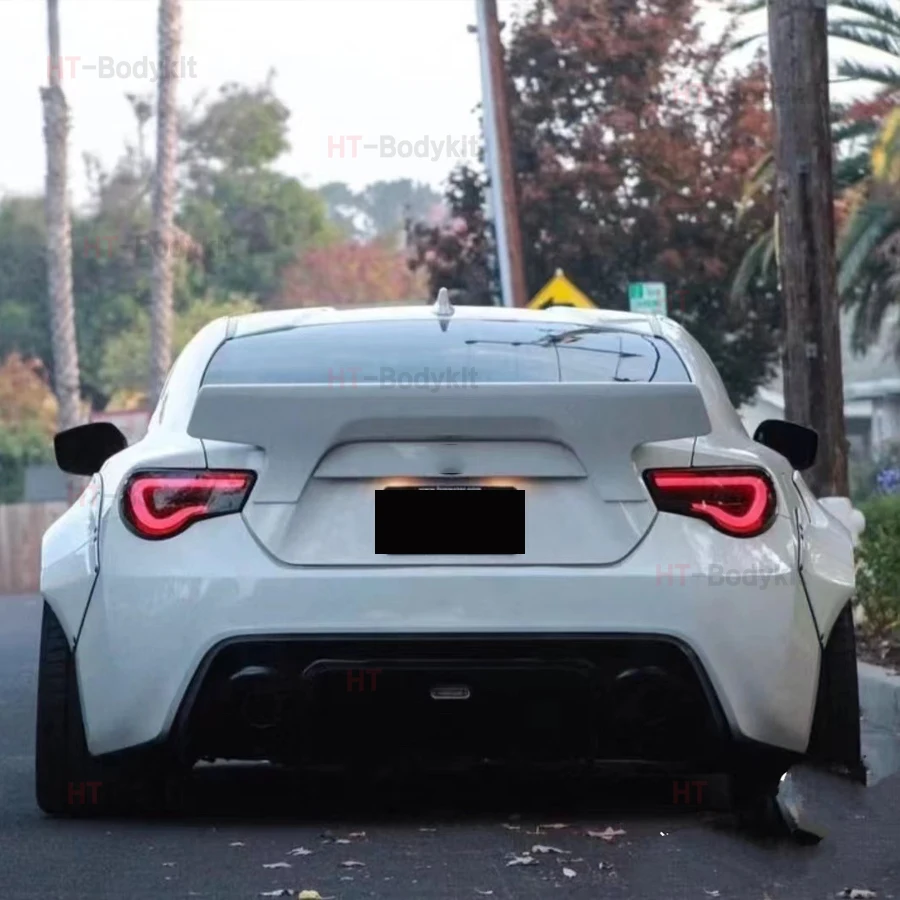 Carbon Fiber Car Rear Trunk Spoiler Rear Wing Tail Wing Parts For Toyota 86 GT86 ZN6 ZC6 ZD6 Subaru Brz 2012-2020 Upgrade kit