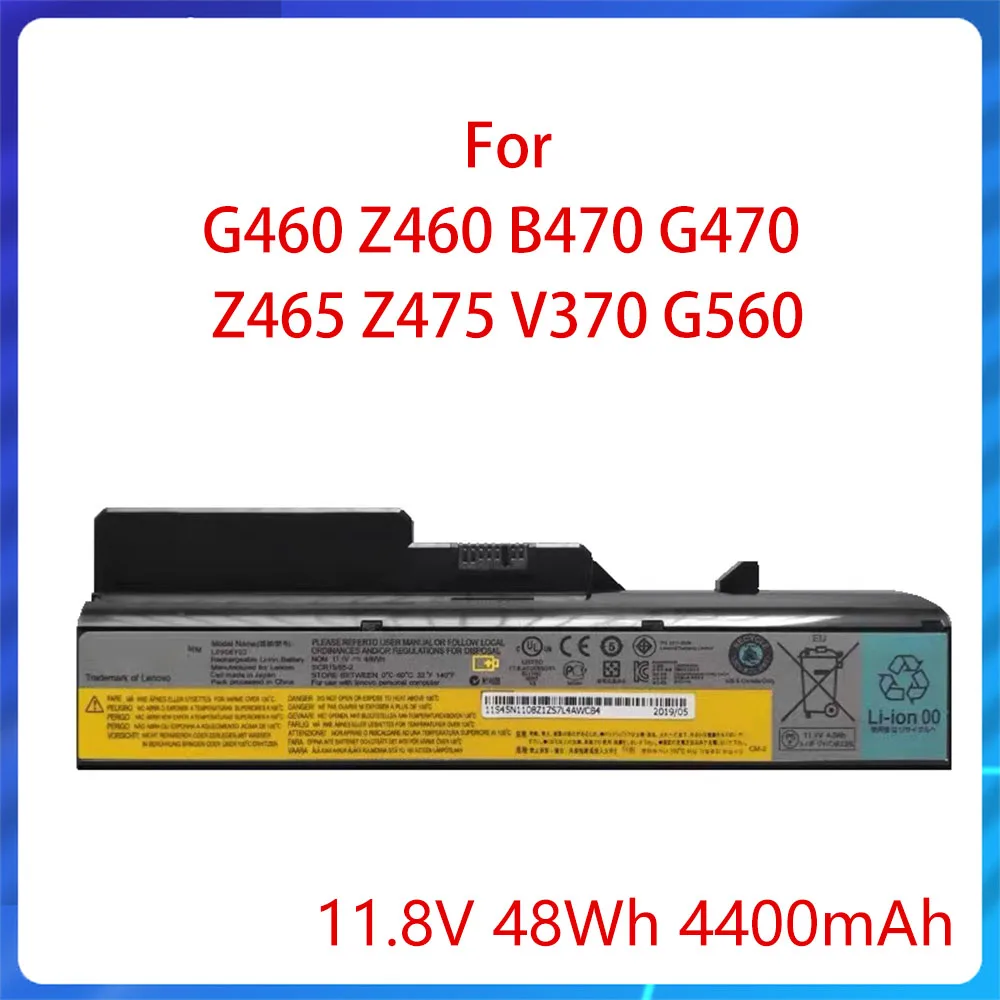 NEW Original 11.8V 48Wh 4400mAh For B470 B470A B470G B570 B570A B570G G460 06779UU G460 06779XU G460A G460A-IFI Laptop Battery