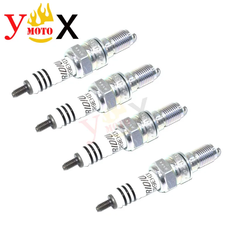 Motorcycle Iridium Spark Plug 10MM 19MM CR9EHIX-9 For Honda CBR CB400 CBR250 CBR650 CBF1000 Hornet 250 600 VTR VTR250 VTR1000