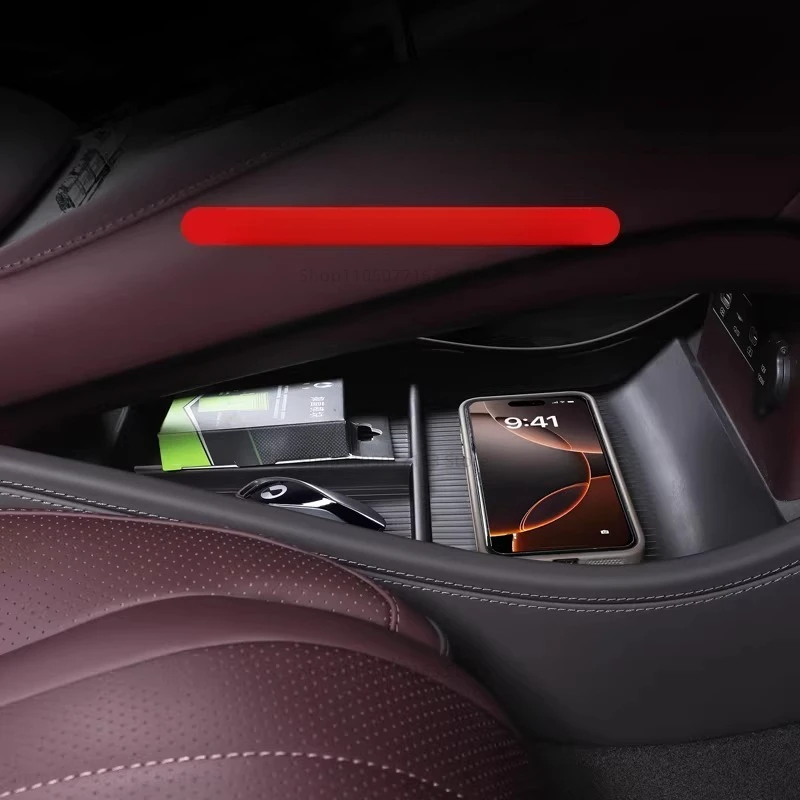 For Denza Z9GT 2024 2025 Central Control Storage Sundries Box Cup Holder Rear Screen Storage Box Accessories