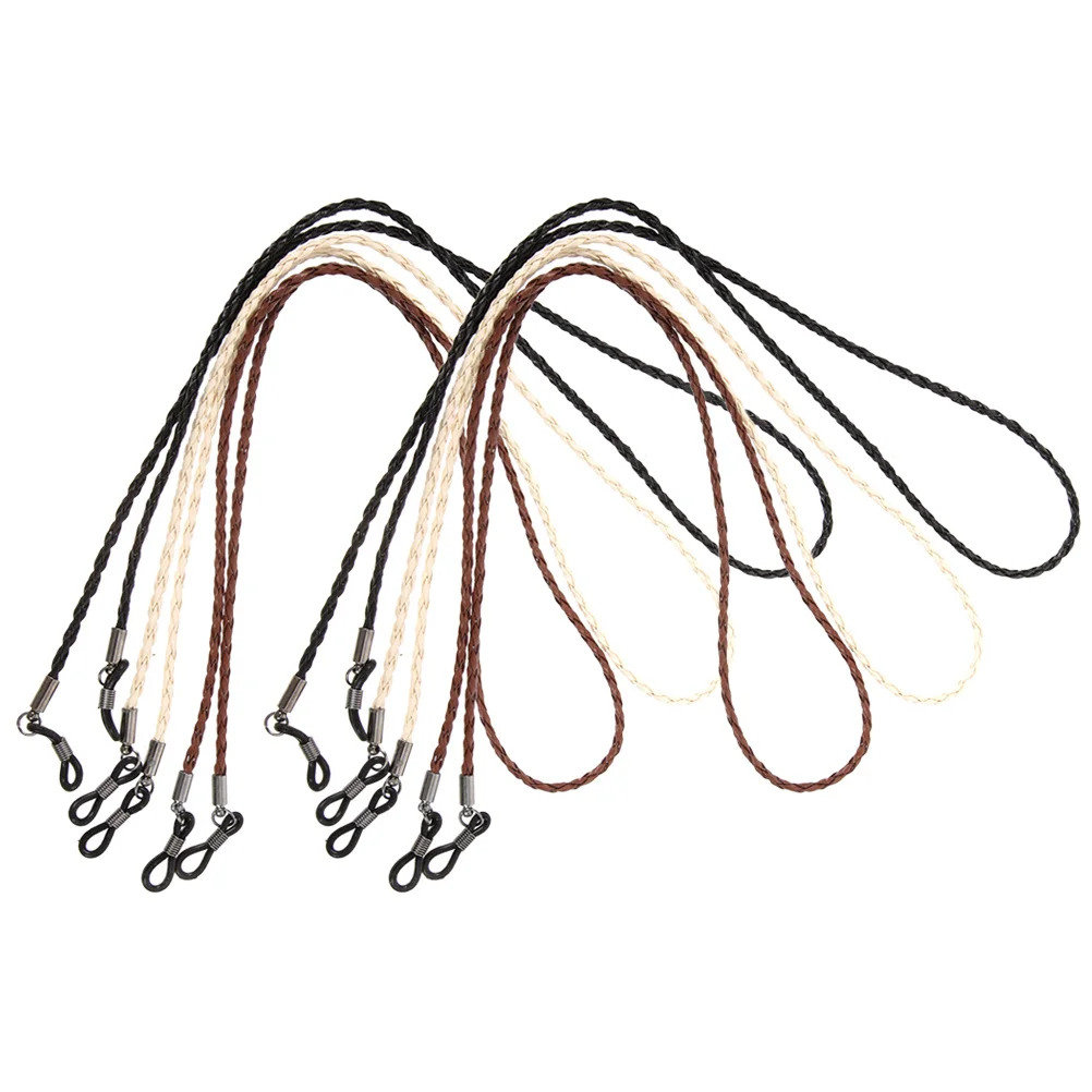 

6pcs Eyeglass Lanyard Durable Silicone Glasses Strap Anti-Loss Holder For Reading Sunglasses Eyeglasses Accessories Labor