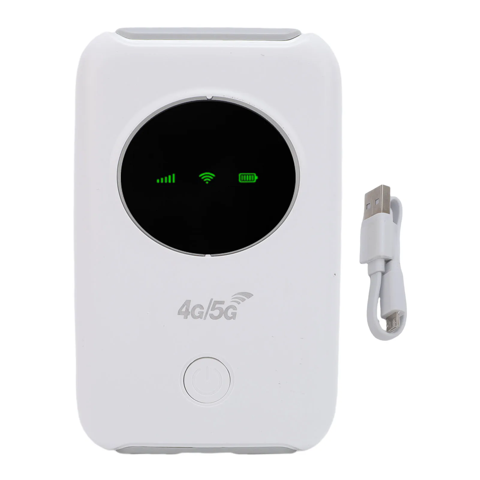 4G LTE Mobile Hotspot Portable WiFi Hotspot Device Color LED Display 300Mbps High Speed with SIM Card Slot for Camping Vehicle