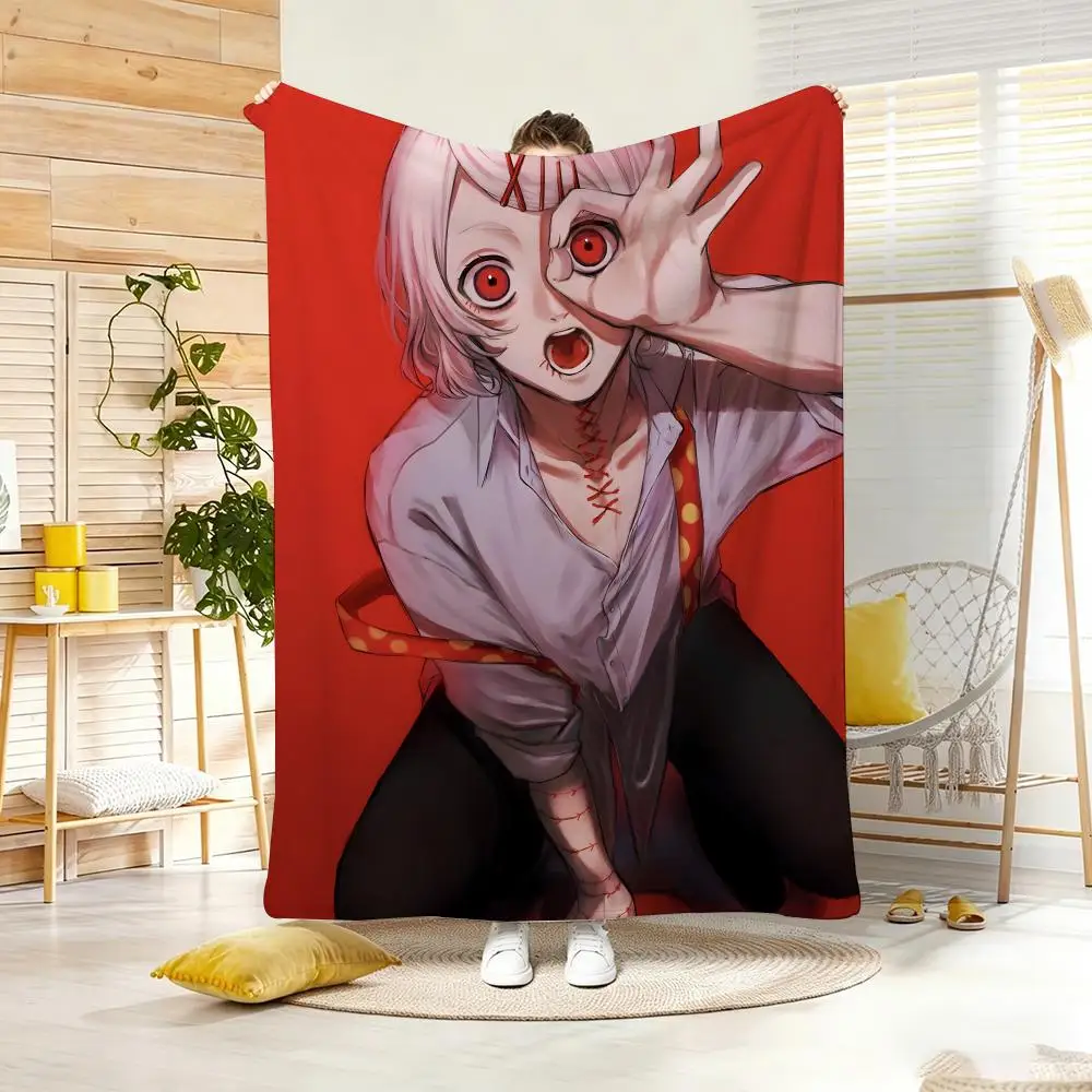 Anime character J-JuuzouS SuzuyaS Throw Lightweight 240g Flannel Blanket Soft Skin-friendly for Summer Cooling