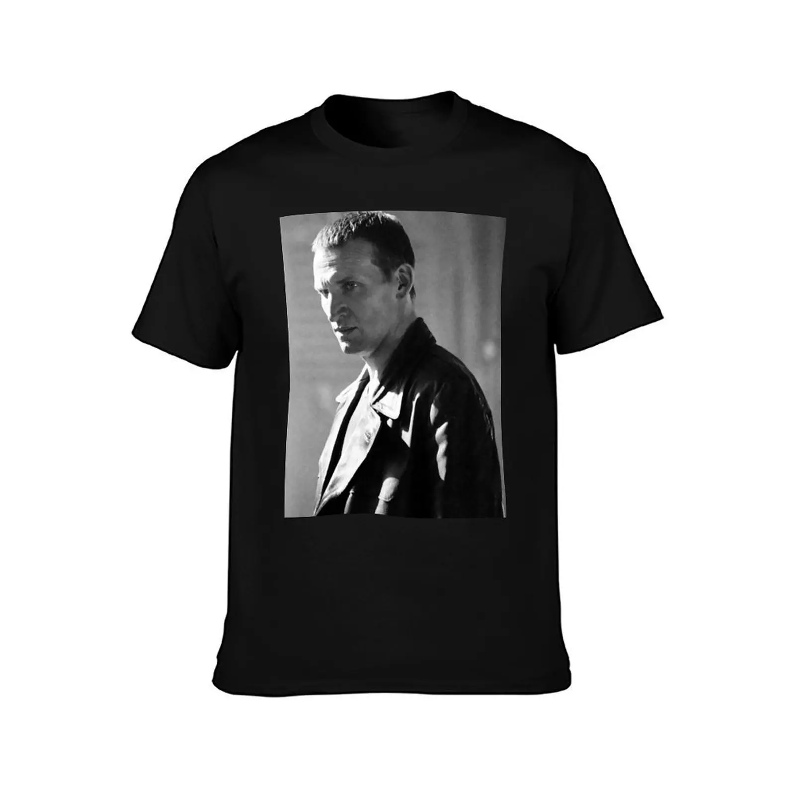 Christopher Eccleston T-Shirt Big and Tall Gym T-Shirt