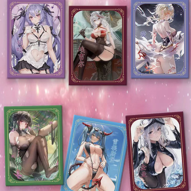 Schönheit Mädchen 3 Metall karte Großhandel Göttin Geschichte Sammlung Karten Booster Box Puppe trend ige Spielzeug seltene Anime Sammelkarten