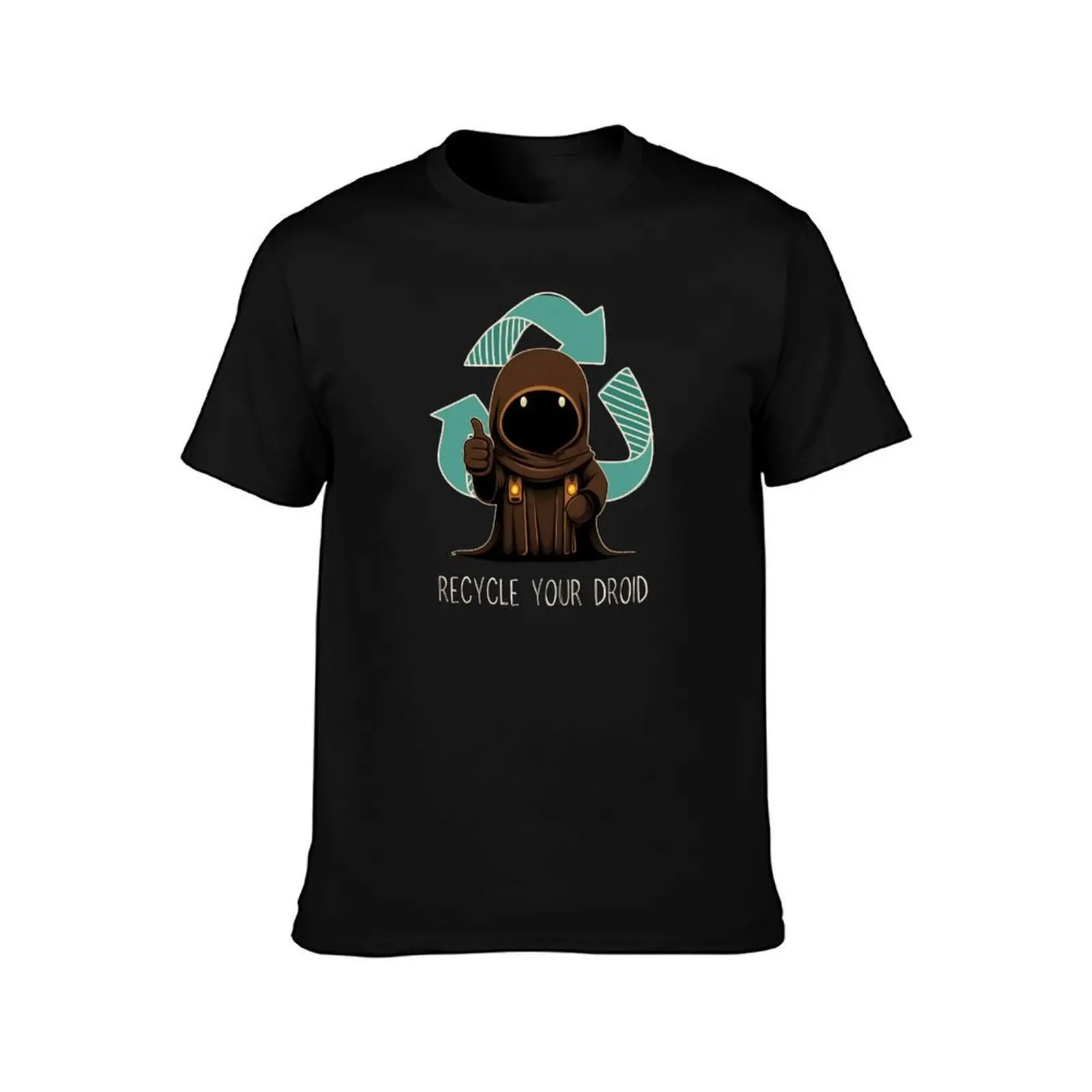 Recycle Your Droid - Sci-Fi Funny T-Shirt Fashion Casual Short Sleeve T-Shirt