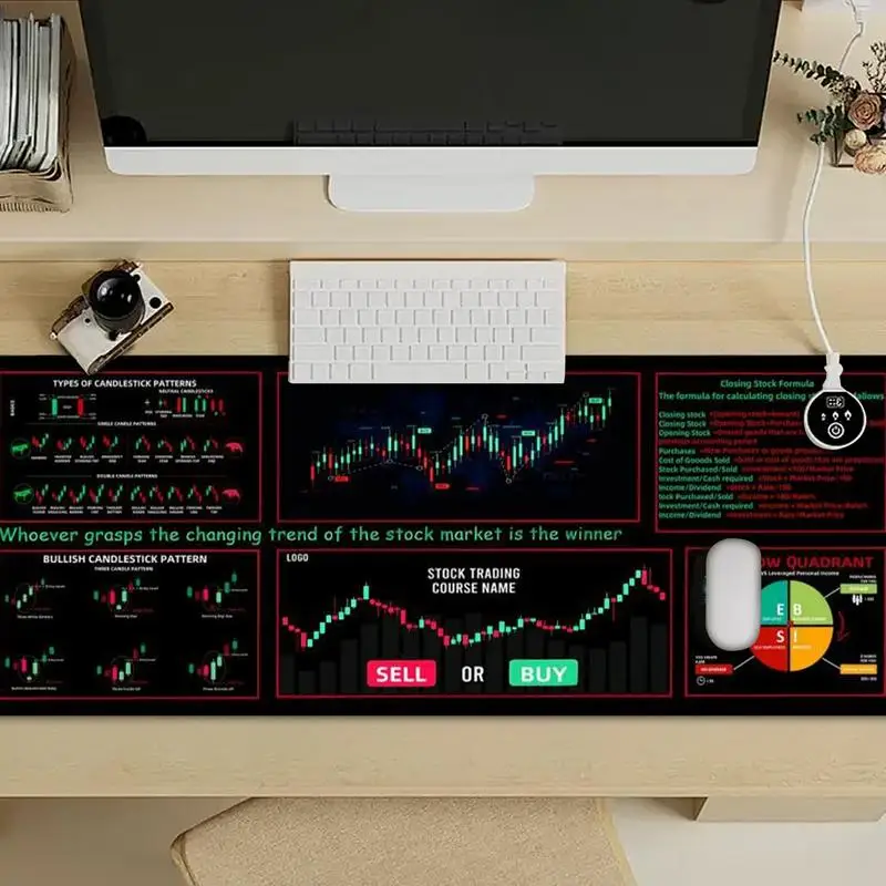 Коллекционный коврик для стола Большой настольный коврик Коврик для стола Коллекционный коврик для мыши Настольный коврик Коврик для компьютерного стола с прошитыми краями для