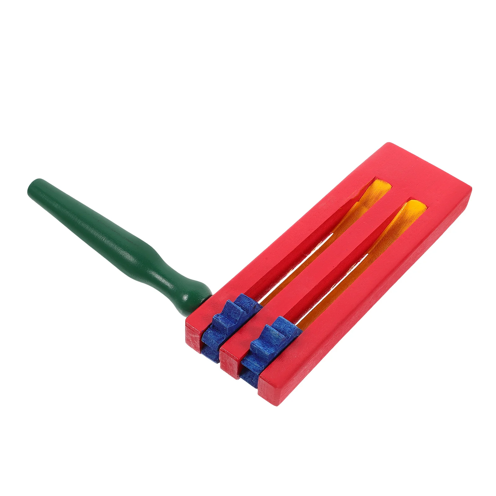 Soundboard Teaching Aids Wood Traditional Ratchet Wooden Handheld Soundboards Child