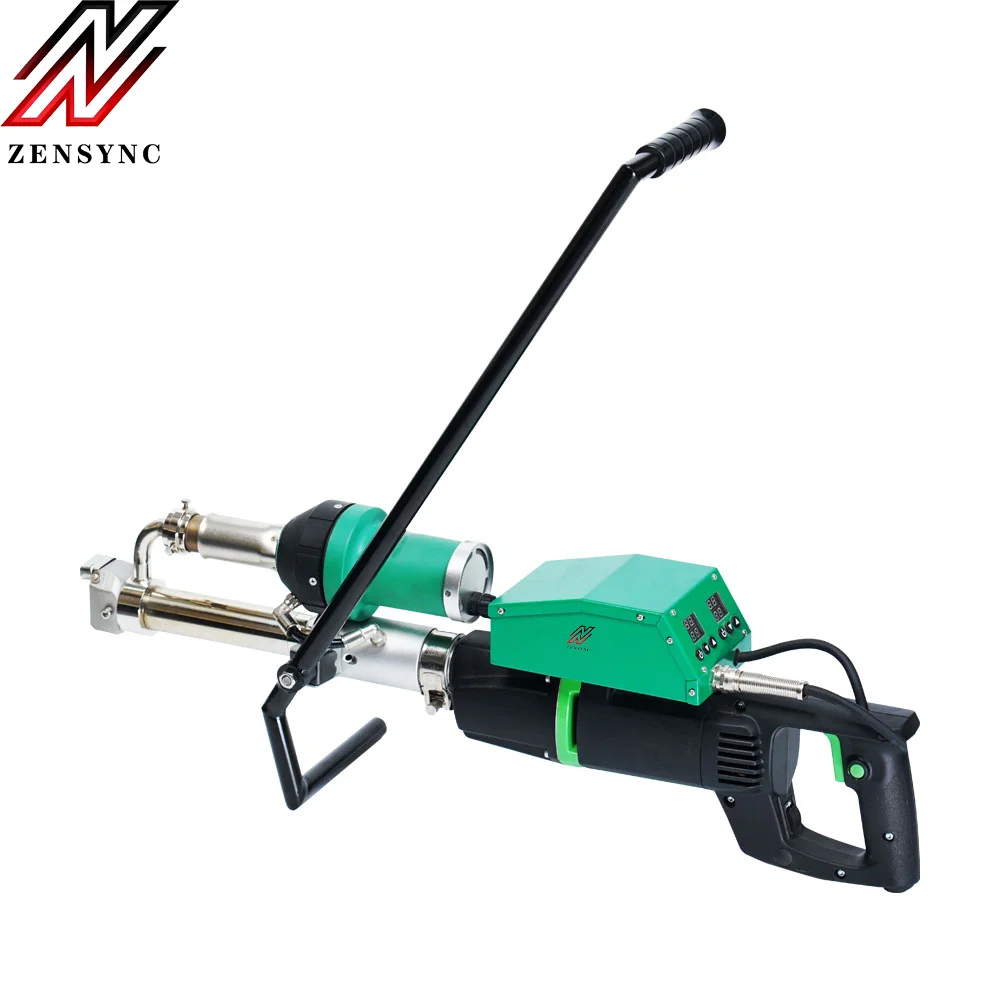 Long Operation Handle Heavy Duty Hand Extrusion Welding Gun Special for Geomembrane Sheet
