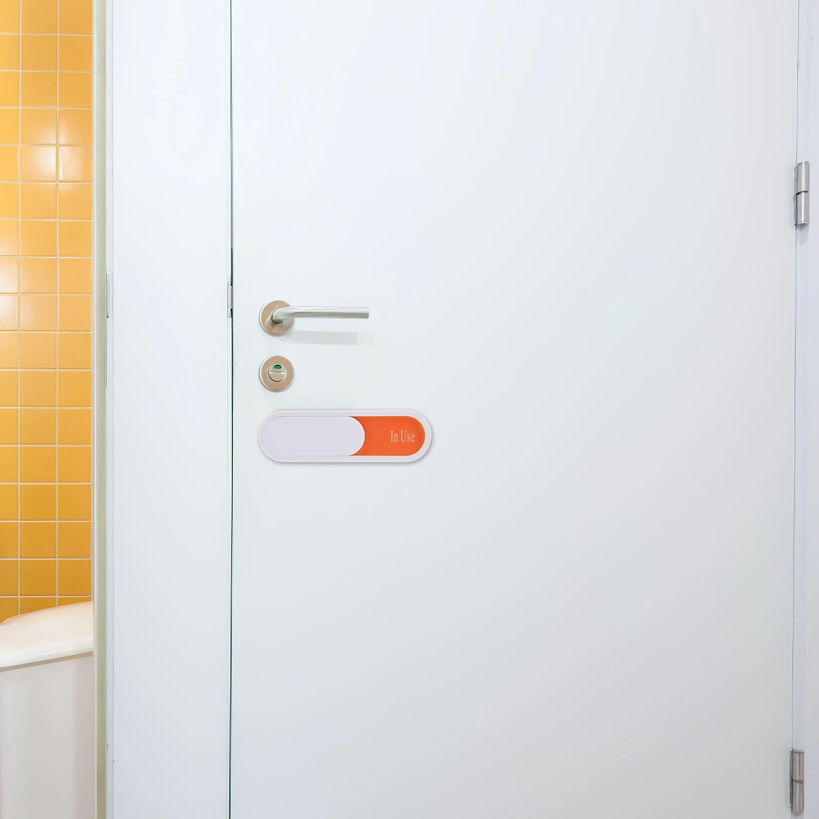 

Door Sign In Use Available Occupied Vacant Bathroom Restroom Meeting Room Hotel Office Self Adhesive Slider Wear