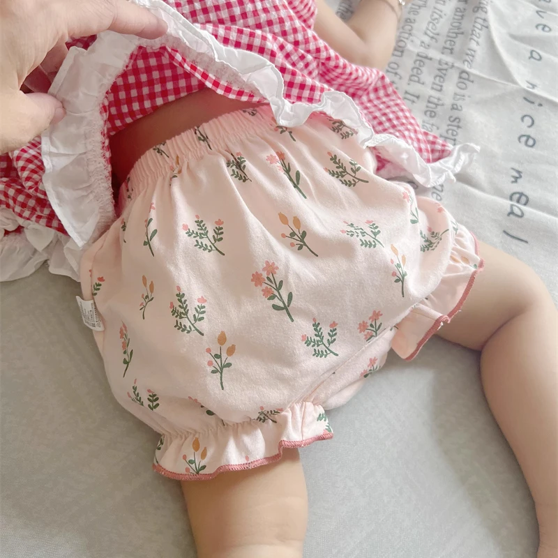 2/3/4 Piece/Lot Baby 100% Cotton Panties Kids Infant Newborn Fashion Cute Cartoon Soft Underpants Children Wear Outside Shorts