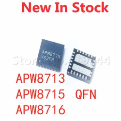 5PCS/LOT APW8713 APW8715 APW8716 APW8713QBI-TRG APW8715QBI-TRG QFN LCD chip In Stock NEW original IC