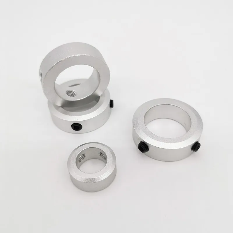 7-70mm Diameter Shaft Collar Stop Screw Type Aluminum AlloyFixed Locking Limit Ring Clamp Collar Retaining Ring Retainer Locator