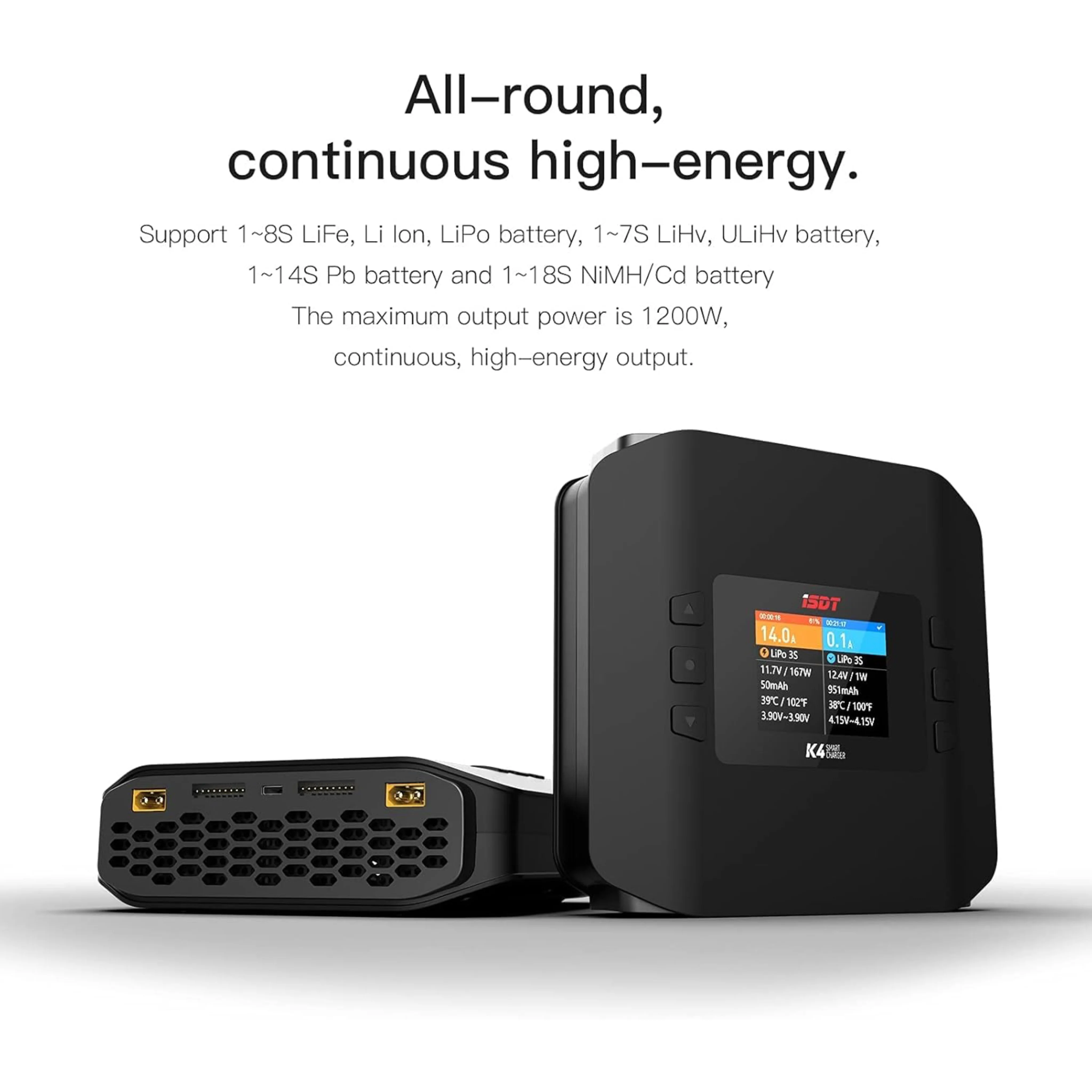 ISDT K4 400W AC 600W DC 30A Du - Isdt K4 Dual Lipo Charger review and price