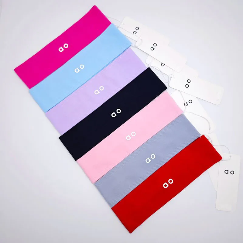 رجل إمرأة اليوغا لو Headbands العرق ماصة تجريب عقال بسط اللياقة البدنية رباط شعر الرياضة رئيس التفاف لتشغيل Tenni الصالة الرياضية