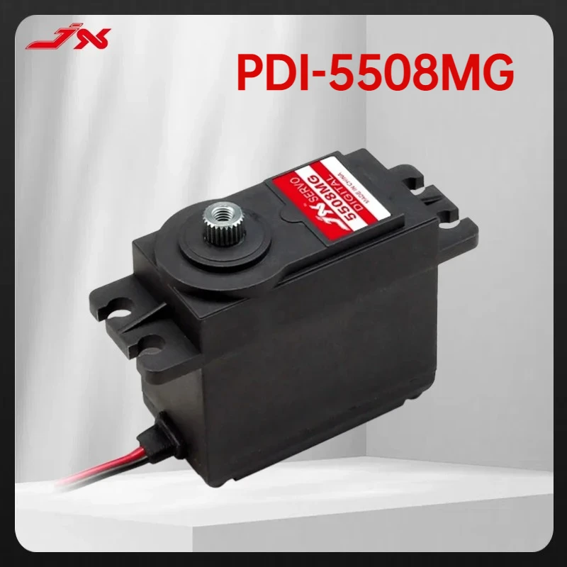 JX Servo PDI-5508MG 55.6g 8.2kg Coreless Metal Gear Digitale Servo Voor Helikopter RC Auto Vrachtwagen Buggy Robot arm Boot