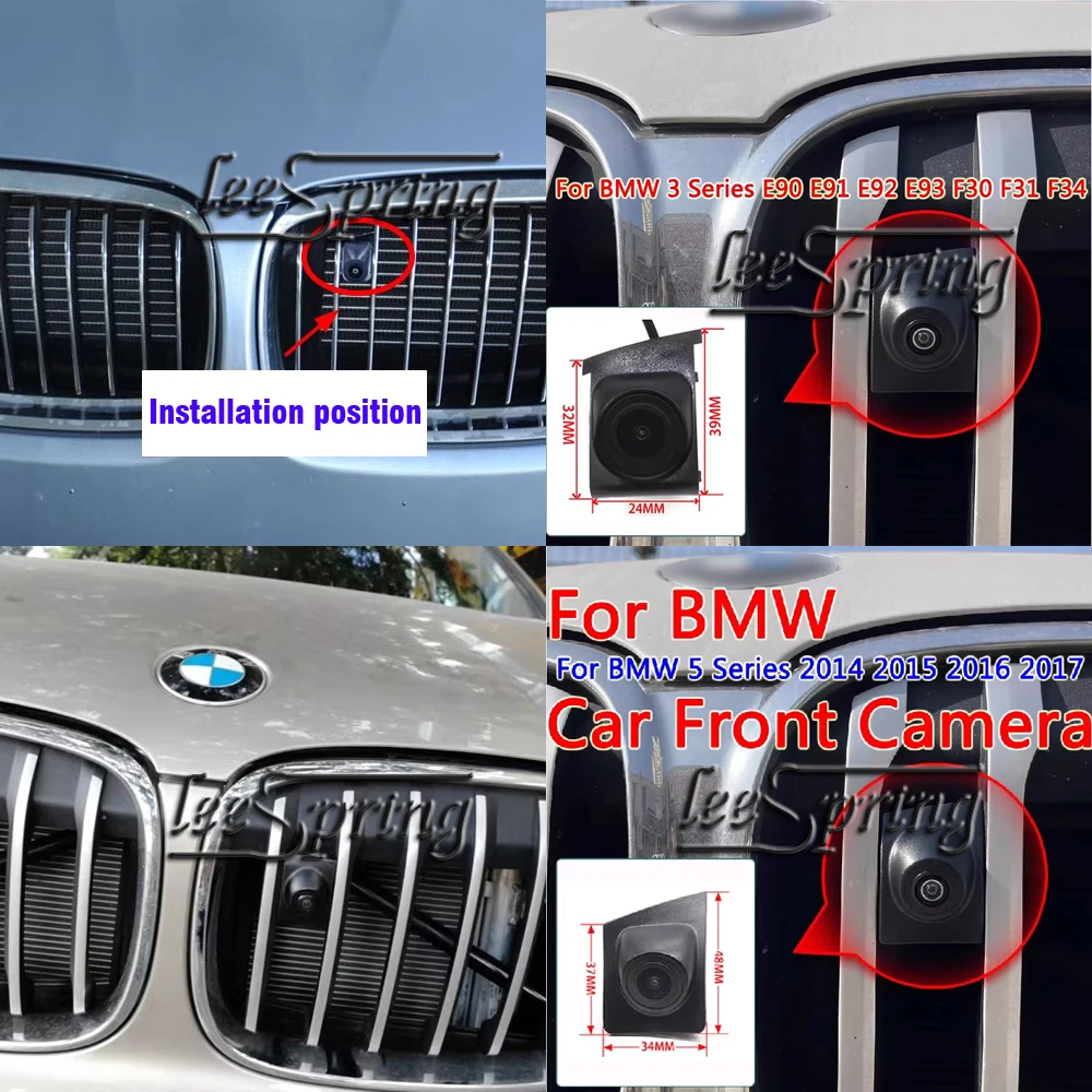

AHD 1080P 30 Гц камера переднего вида автомобильная камера передней решетки для BMW F30/E60/F10/F01/F48/E70
